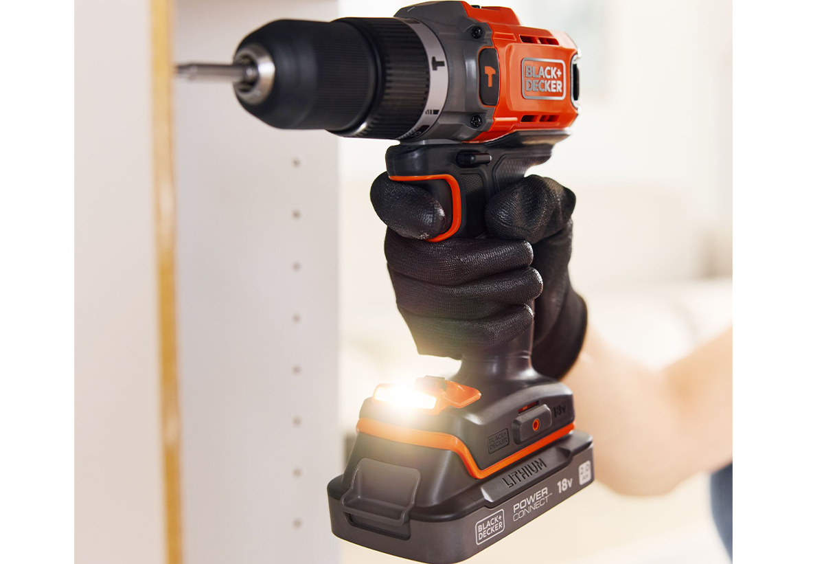 Ο λαμπτήρας LED του εργαλείου.